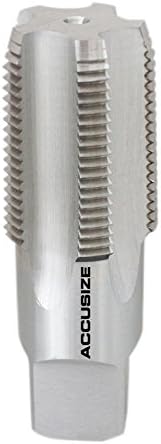 Accusize 1"-11-1/2 HSS Taper Pipe Tap - NPT, NPT-1 | 5 Flutes, 1"-11-1/2", 5 Flutes, 3-3/4" OAL, HSS Taper Pipe Tap - NPT