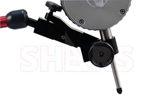 Shars 176 LBS Magnetic Base Indicator Holder with Speed-Set Fine Adjustment +1" .001" Dial Indicator 202-7958(202-7932+303-3111S) P]