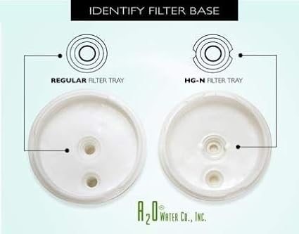 Replacement Water Ionizer Filter, Granular Activated Carbon, Original Type (HG Model), NOT compatible with H-GN models, Made in USA (1)