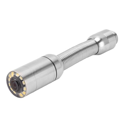 Sewer Inspection Camera Head Pipe Drain Endoscope Camera IP68 with 12 LED Lights for Pipeline Inspection