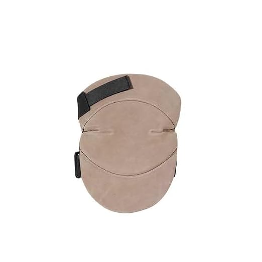 Allegro Industries 6991-01Q Welding Knee Pad with Cap, Leather, One Size, Tan