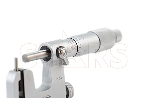 Shars 0-1" Multi Anvil Micrometer, .0001" Graduation 303-2304 P