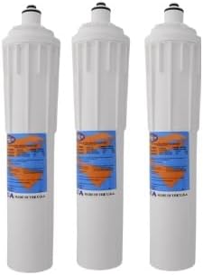 IPW Industries Inc. - Omnipure ELF XL (UXC-8SF) All Softening Resin Water Filter - Single Head Replacement for Reducing Hard Water and Scale Build-Up (3 Pack)