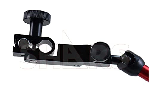 Shars 176 Lbs Universal Magnetic Base Indicator Holder with Speed Set Fine Adjustment + 0.03" Dial Test Indicator 202-7960(202-7932+303-3203) P]