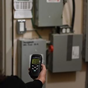 LATNEX MG-300 LF Magnetic Field Meter, Measures EMF from High-Power Transmission Lines, Appliances, Electrical Wires - Perfect for EMF Home Inspections