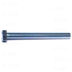 Hard to Find Fastener Tap Hex Bolts, Durable Corrosion-Resistant Steel Hex Head Bolt for Home Improvement, DIY, Construction, 1/2-13 x 5, Pack of 25