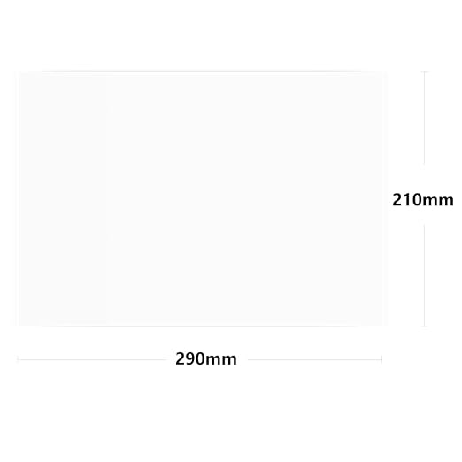 KOYOFEI 6 PCS A4 Size FEP Film, FEP Release Film for ELEGOO Saturn 2, Saturn 8K, Saturn 3, Saturn 3 Ultra, Photon Mono M3 Premium, M5, M5S, M5s Pro, Sonic Mighty 4K, E10, X10 Resin 3D Printer