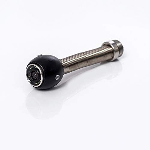 0.67inch/17mm Sewer Camera Head Accessories,6 Pcs Adjustable LED Lights,Waterproof IP68 for Pipe Drain Endoscope Camera Replacement with Protective Cover
