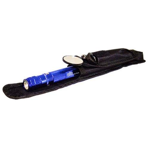 Rechargeable Extendable Magnetic Flashlight with Holster and Mirror Kit # EMF-R - Sold Each