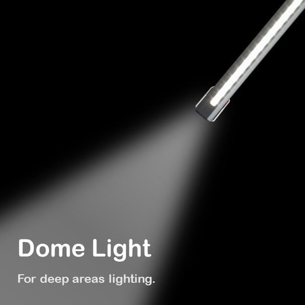 SCI Rechargeable LED Slim Work Light, 3 Lighting Modes (720Lm) 3350mAh Portable Inspection Light, Magnetic Base & Hanging Hook, Car Repairing/Mechanics/Emergency/Camping (928A), Fathers'/Dads' Gift