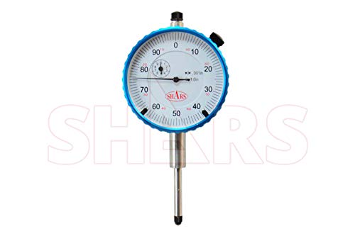 Shars 176 LBS Magnetic Base Indicator Holder with Speed-Set Fine Adjustment +1" .001" Dial Indicator 202-7958(202-7932+303-3111S) P]