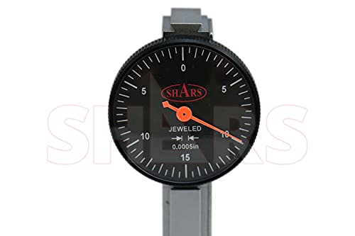 Shars .030" x .0005" Dial Test Indicator w/Long Contact Point Reach 303-3277 P