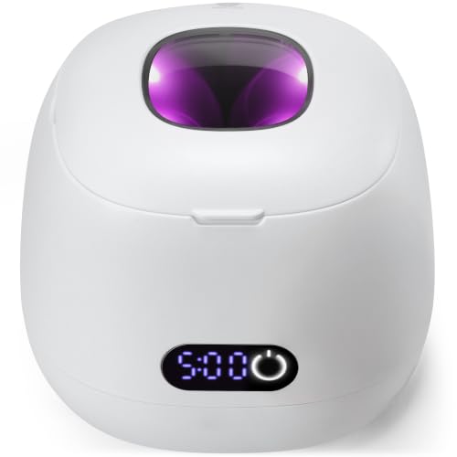 Ultrasonic Cleaner Machine and Retainer Cleaner Tablets Bundle