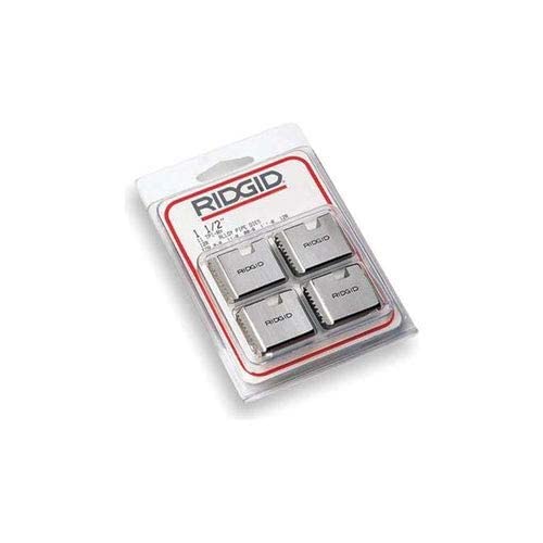 Pipe Thread Die, 1 1/2 in, Alloy, 4Pc