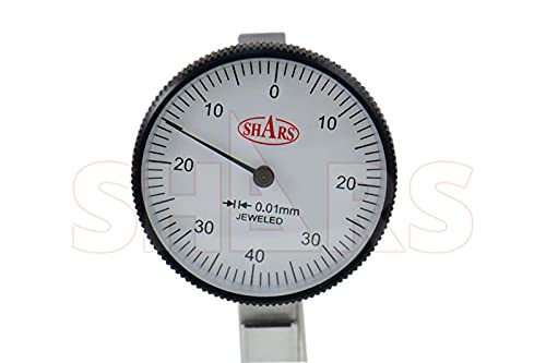 Shars .8mm x .01mm Dial Test Indicator 303-3206 P]