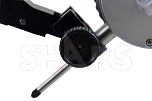 Shars 176 LBS Magnetic Base Indicator Holder with Speed-Set Fine Adjustment +1" .001" Dial Indicator 202-7958(202-7932+303-3111S) P]