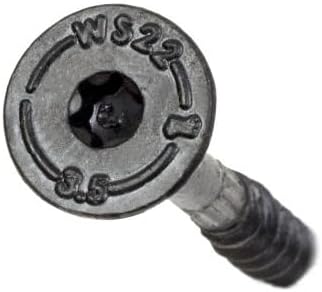 Simpson Strong-Tie SDWS22312DBB-R50 Outdoor Accents Structural Wood Screw — .220 in. x 3-1/2 in. DB Coating, Black (50-Qty)