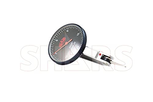 Shars .030" x .0005" Large Black Face Dial Test Indicator 303-3209B !