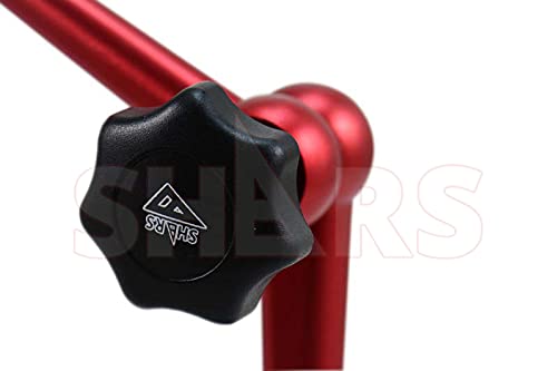 Shars 176 Lbs Universal Magnetic Base Indicator Holder with Speed Set Fine Adjustment + 0.03" Dial Test Indicator 202-7960(202-7932+303-3203) P]