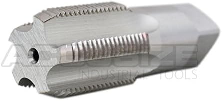 Accusize 3/4"-14 HSS Taper Pipe Tap - NPT, NPT-34 | 3/4"-14, 5 Flutes, 3-1/4" OAL, HSS Taper Pipe Tap - NPT