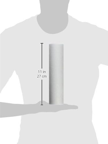 iSpring FP150X25 10" x 2.5" Universal Multi-layer Sediment Water Filter Replacement Cartridges 50 Micron, 25 Pack, White