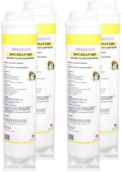 American Filter Company®, water filter, Model # AFC-G5-LF1200, Compatible with GE(R) FQSLF GXSL55 Filters 4-Pack