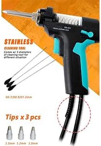 SS-331 Electric Solder Suction Gun LCD Electric Desoldering Gun Anti-static 90W High Power Strong solder sucker Suction SS-331H Desoldering Station