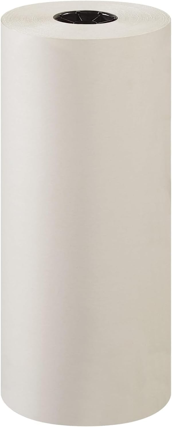 Box USA Packing Paper Roll 20" x 1400ft (1,000 Sheets 17" Equivalent) - Newsprint Paper for Shipping, Storage and Moving Supplies, White