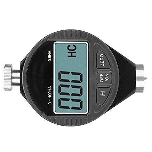 Shore A Durometer Digital Hardness Tester (100HD) for Rubber Tires Soft Materials Portable LCD Display Easy Measurement