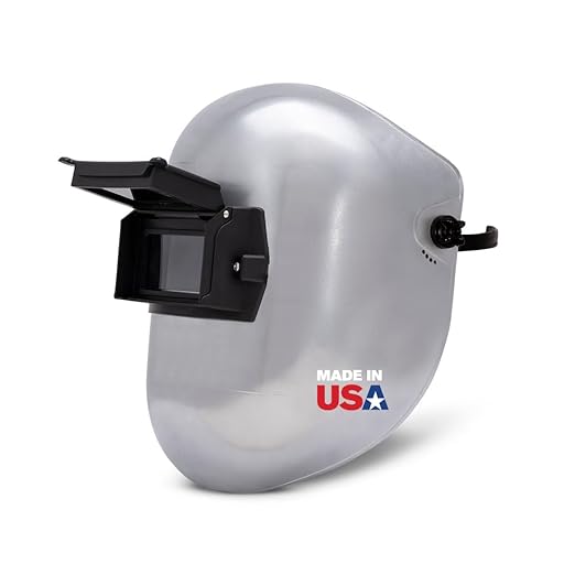 Jackson Safety PL280 Pipeline Welding Helmet - Shade 10 Flip Front Welding Hood - ANSI Z87.1 - Made in USA (Multiple Headgear Styles and Colors)