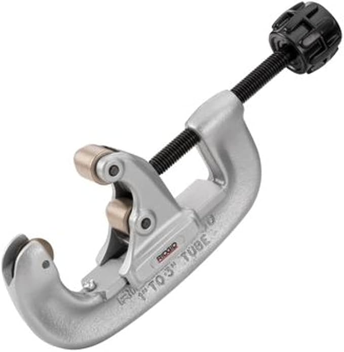 RIDGID 32940 #30 Screw Feed Tubing Cutter, 1-inch to 3-1/8-inch Conduit Cutter