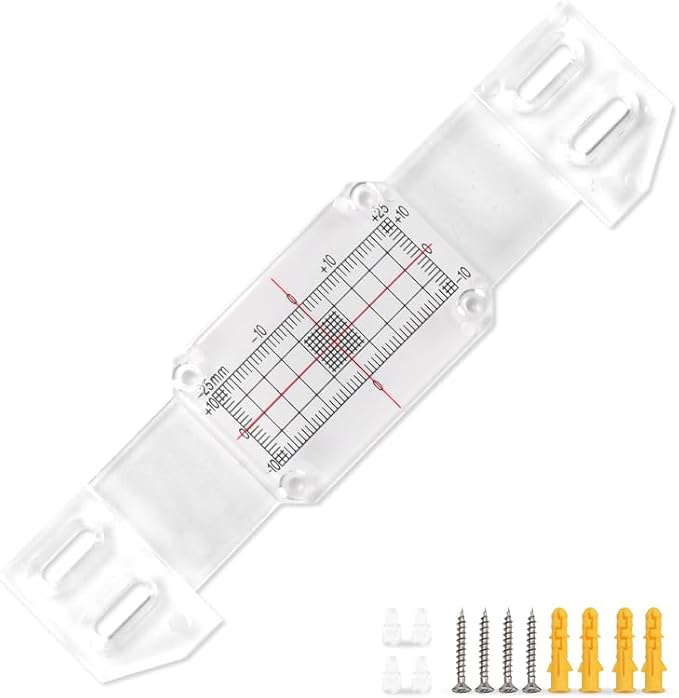 Crack Monitoring Record, Plus Tell Tale Corner Crack Monitor for The Standard Crack and Corner Tell Tale Record (3PCS)