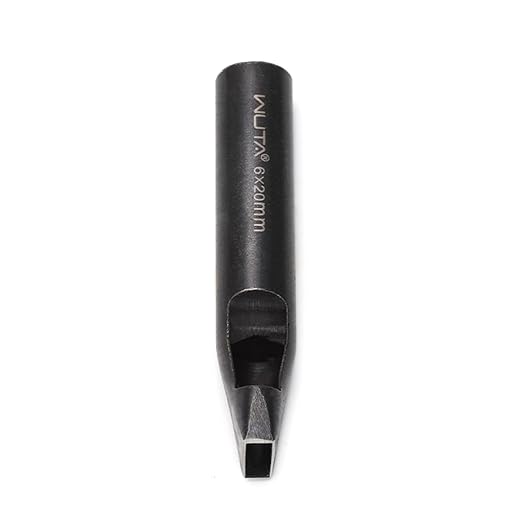 WUTA Rectangle Leather Hole Punch, High Carbon Steel Punching Tool(6 * 20mm, 1PC)