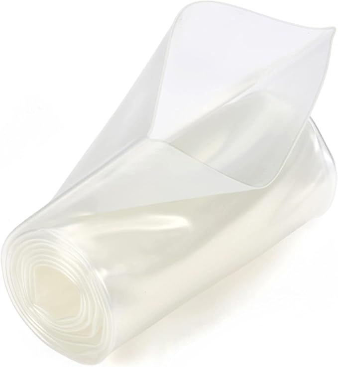 Chanzon 3:1 Ratio 4" (100mm) Heat Shrink Tubing - Marine Grade Waterproof Adhesive Lined - 4Ft Roll (1.22M Total Length) Clear/Transparent Polyolefin Sleeving Wrap Shrinking 3 to 1 Ratio 1pcs