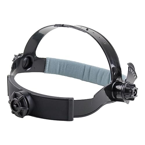 Sellstrom Lightweight,Ergonomic Design,Nylon,Blue Lens Technology,All-Day Comfort,Excellent Optical Clarity,Advantage Series Welding Helmet with ADF Technology,Black/Red,7'Wx 13'H x 5'L,S26100
