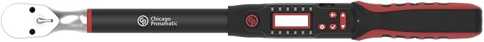 Chicago Pneumatic CP8916-1/2 Inch Digital eTorque Wrench, 15 ft-lb (20 Nm) to 147 ft-lb (200 Nm)