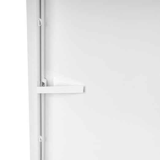 16" x 24" White Metal Access Panel - Wall Access Panel for Drywall - Hidden Wire Cover for Wall Covering Panels - Plumbing, Electricity, Heating Alarm, Bathroom, Dry Wall Hole Cover