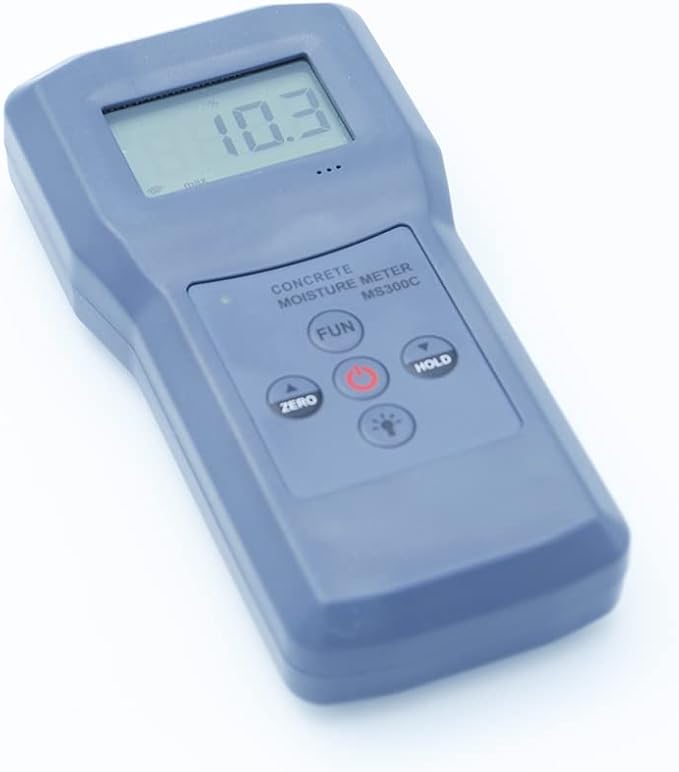 MS300C Concrete Moisture Meter for Cement Ground Walls Marble Moisture Analyzer Tester