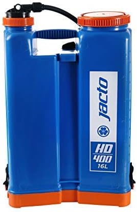 Jacto HD400 Heavy-Duty 4-Gallon Sprayer – Versatile & Durable for Landscapers, Farmers & Homeowners | Ergonomic Design, Adjustable Nozzle - Color Blue
