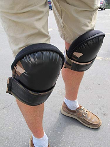 TROXELL USA - Super-Soft Camouflage Kneepads (Large Size/Bagged in Pairs)