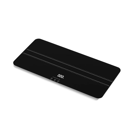 SIKE Medium-Small Veterinary Scale, Dog Scale (±10g) Accuracy, Max 220lbs, Digital Pet Scales and USB Recharging Cord Included, 27 x 13 inch Tempered Glass Platform with Anti Slip Sticker
