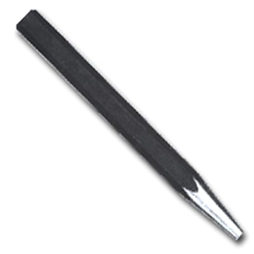 Mayhew Tools 20301 Solid Punch, 3/8" x 6-1/2", Black Oxide Finish