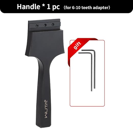 WUTA Removable Leather Hole Punch,Versatile Leather Stitching Punch,Leather Hole Punch Tool Set,Leather Stitch Punch for Leather Stitching Punch Craft DIY（Handle for Multi-Hole）