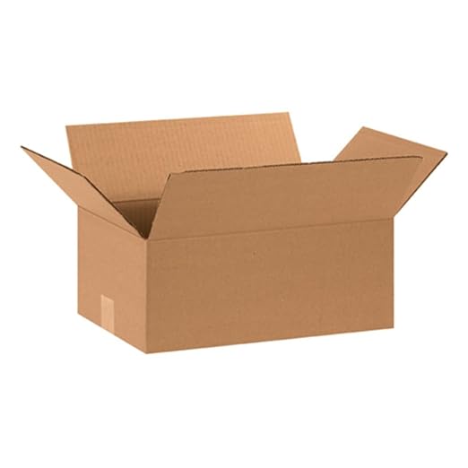 AVIDITI 15 x 10 x 6 Corrugated Cardboard Boxes, Medium 15"L x 10"W x 6"H, Pack of 25 | Shipping, Packaging, Moving, Storage Box for Home or Business, Strong Wholesale Bulk Boxes
