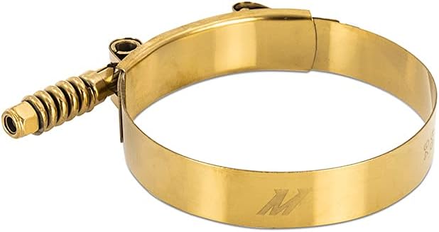 MMCLAMP-4TGD Mishimoto Stainless Steel Constant Tension T-Bolt Clamp, 4", Gold
