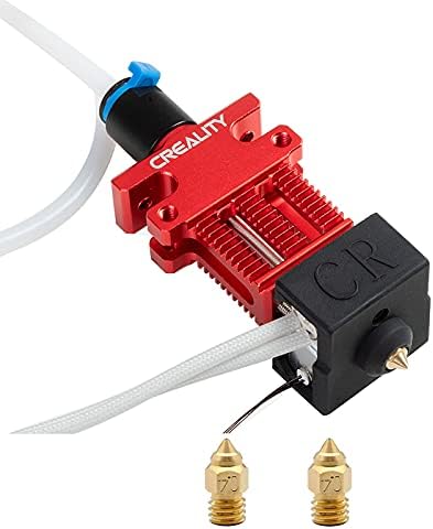Original Creality CR6 SE Hotend Extruder Kit with Extra 2pcs Nozzles 0.4mm for CR-6 SE/Max/CR-5 PRO 3D Printer with Cartridge Heater, Thermistor