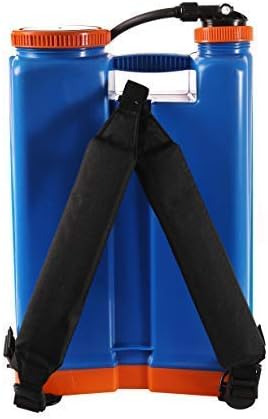 Jacto HD400 Heavy-Duty 4-Gallon Sprayer – Versatile & Durable for Landscapers, Farmers & Homeowners | Ergonomic Design, Adjustable Nozzle - Color Blue