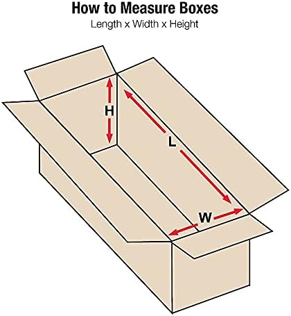 AVIDITI 48x6x6 Long Corrugated Boxes, Long, 48L x 6W x 6H, Pack of 25 | Shipping, Packaging, Moving, Storage Box for Home or Business, Strong Wholesale Bulk Boxes