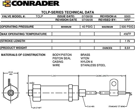 Throttle Control Mechanism for Gas Engine Air Compressors, Cable Whip Style (8HP - 13HP Engines, 18" Throttle Control Cable)