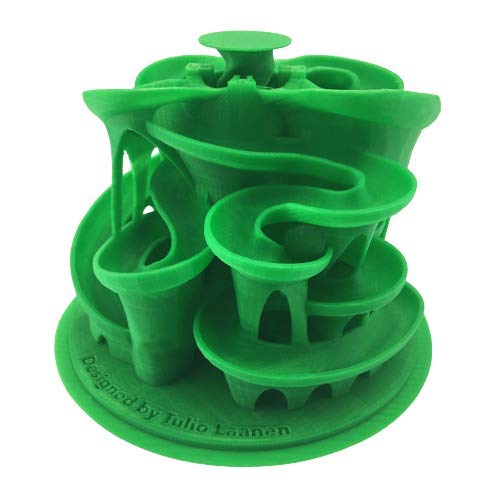 ZIRO PLA Filament 1.75mm, Pure Color 3D Printer Filament, PLA PRO Basic Color Series, 1.75MM 1KG Spool, Dimensional Accuracy +/- 0.03mm, Green